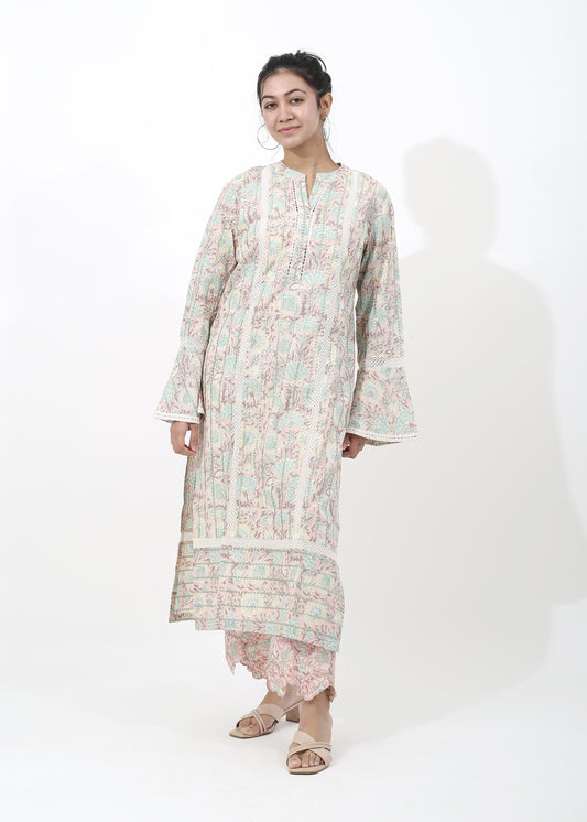 Pakistani Ethnic Suit With Trousers